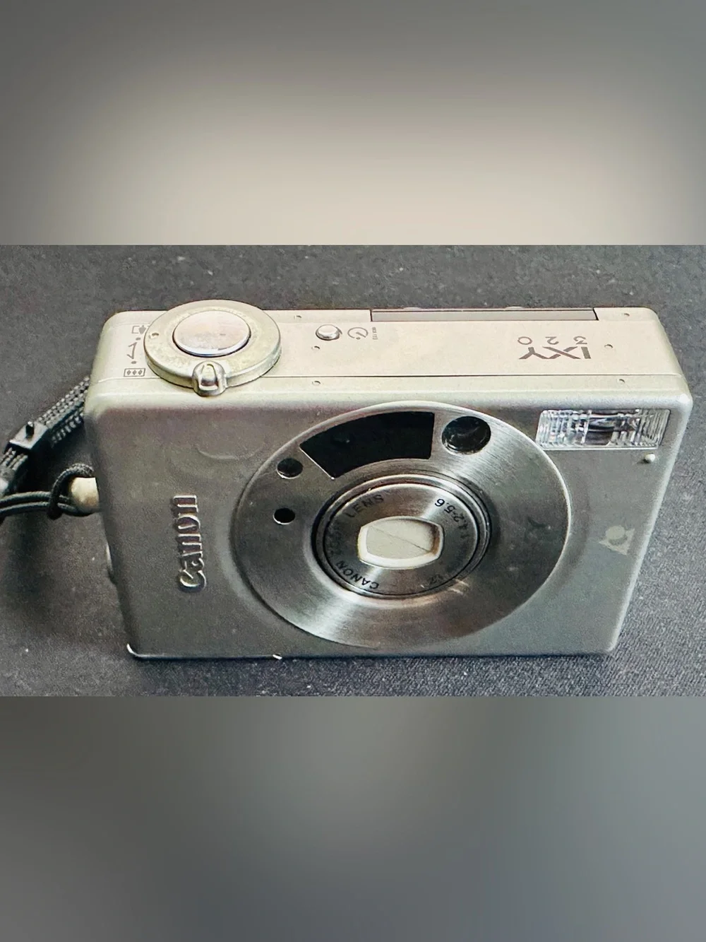 Vintage Canon IXY 320 Compact APS Film Point Shoot Camera 46mm Zoom Lens, Japan